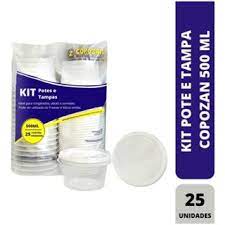 POTE REDONDO + tampa 250ml-copozan