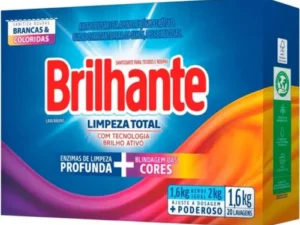 Sabão em pó Brilhante 1,6Kg